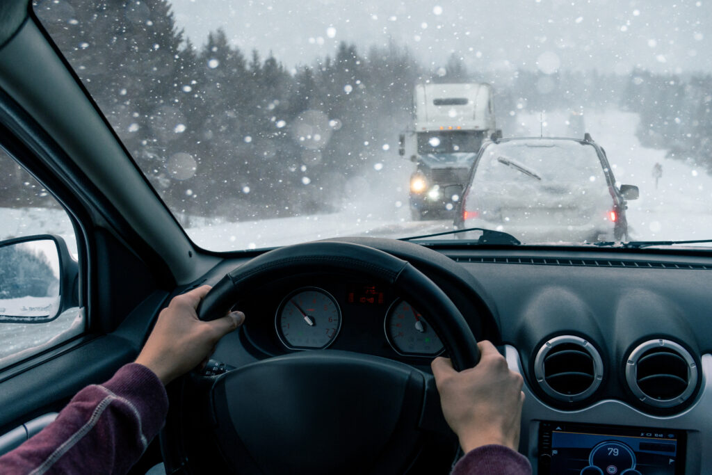 Safe Winter Driving: Tips for Driving Near Trucks